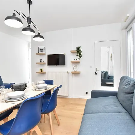 Authentic - 1br-6p - Saint-fargeau Apartamento